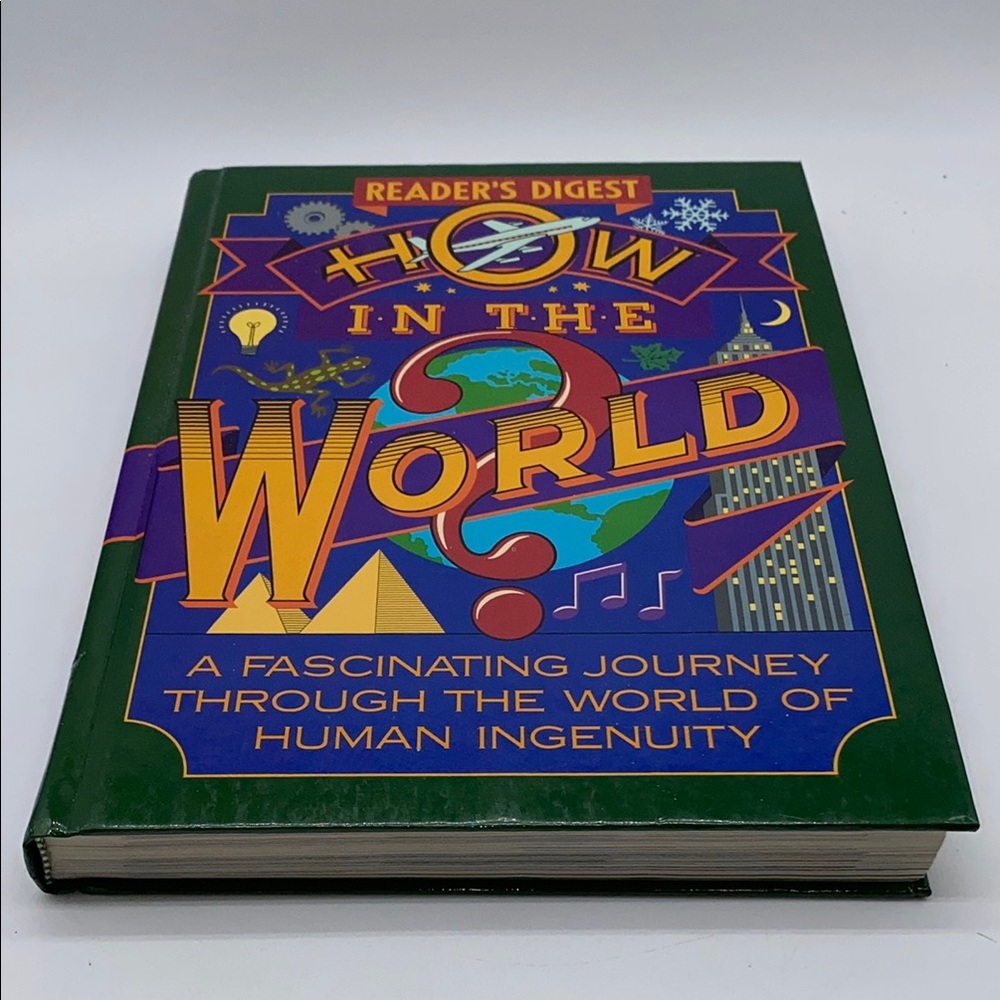 Reader's Digest 'How in the World?' Hardcover Book Vintage 1990